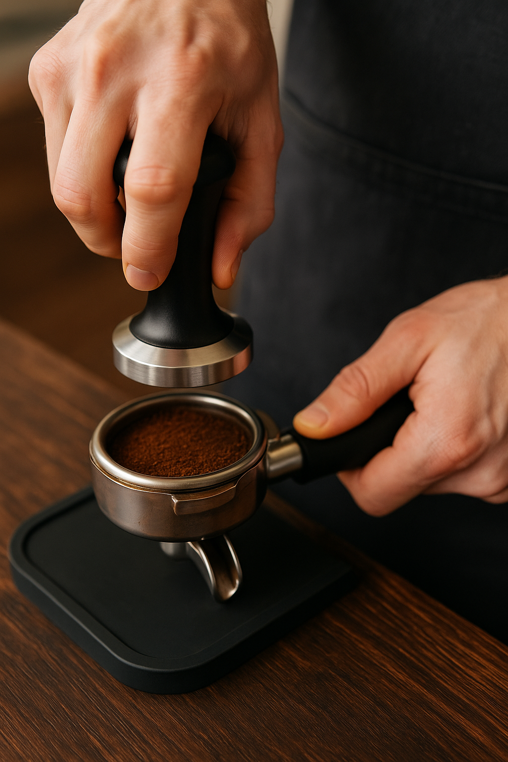 How Do You Tap and Tamp a Portafilter Properly?