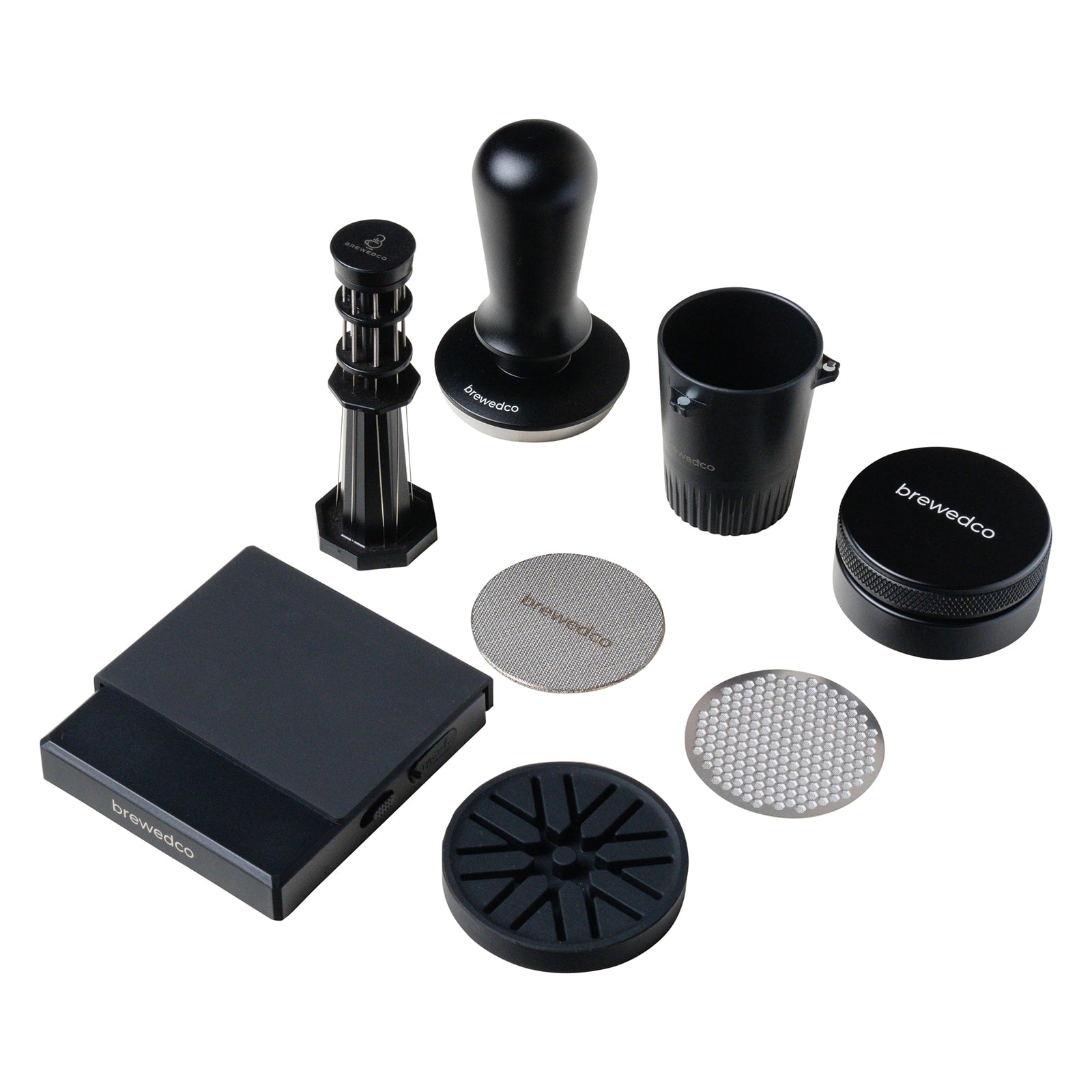 Brewedco Barista Complete Essentials Kit V2 - 53/54mm Black