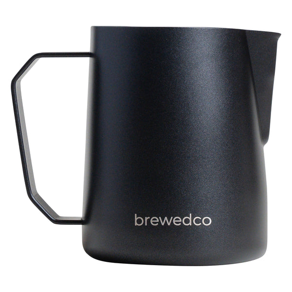 Brewedco Milk Pitcher Sharp Spout - 450ml Matte Mettalix
