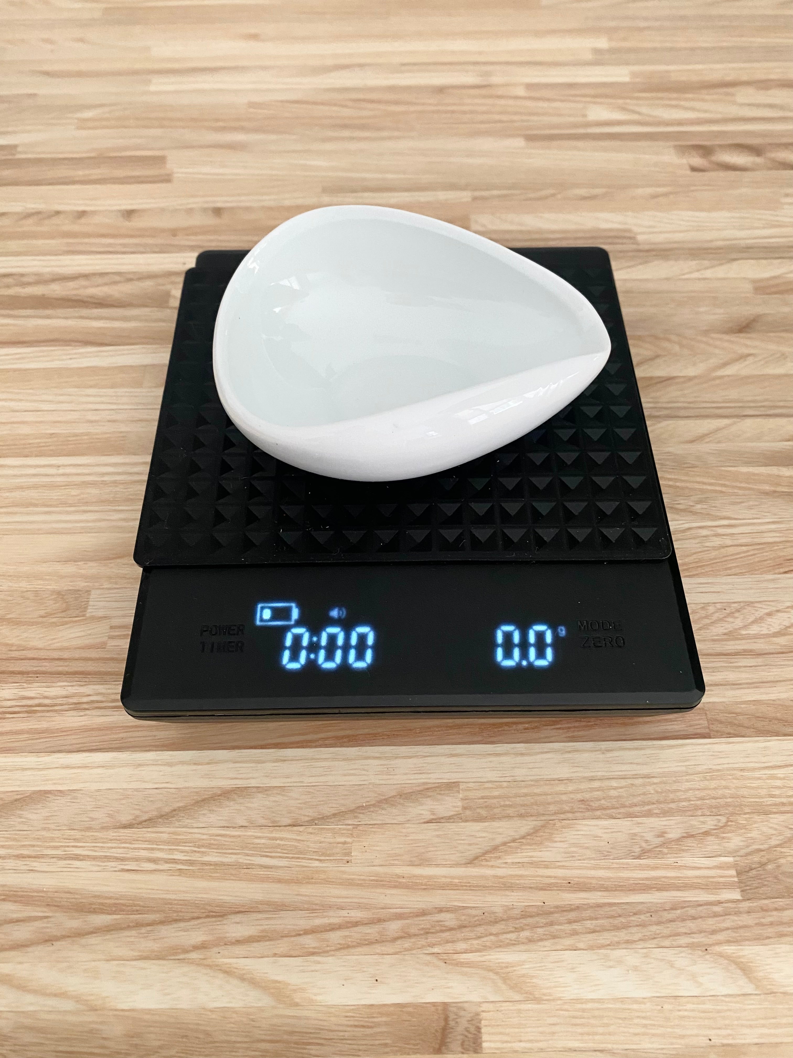 Brewedco Coffee Measuring Cup, ceramic bean measuring cup